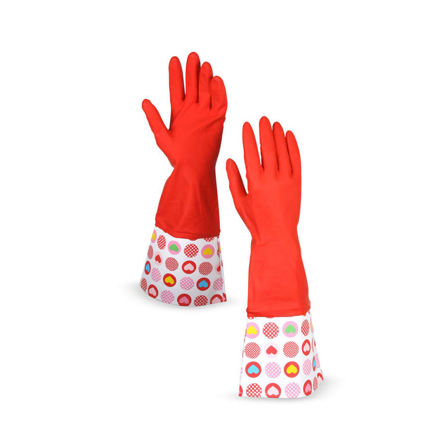 Guante de cocina diseño rojo