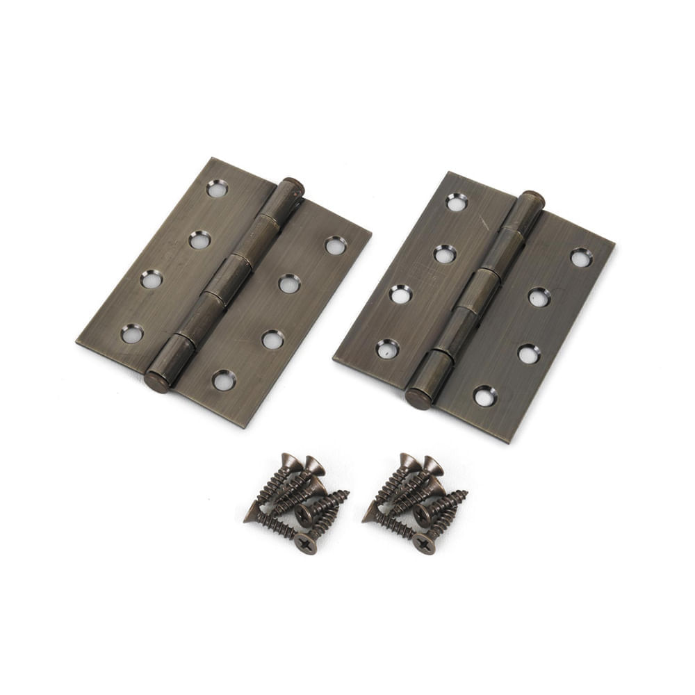 Bisagra Capuchina fierro Quemado 4""x3"" x 2 unidades