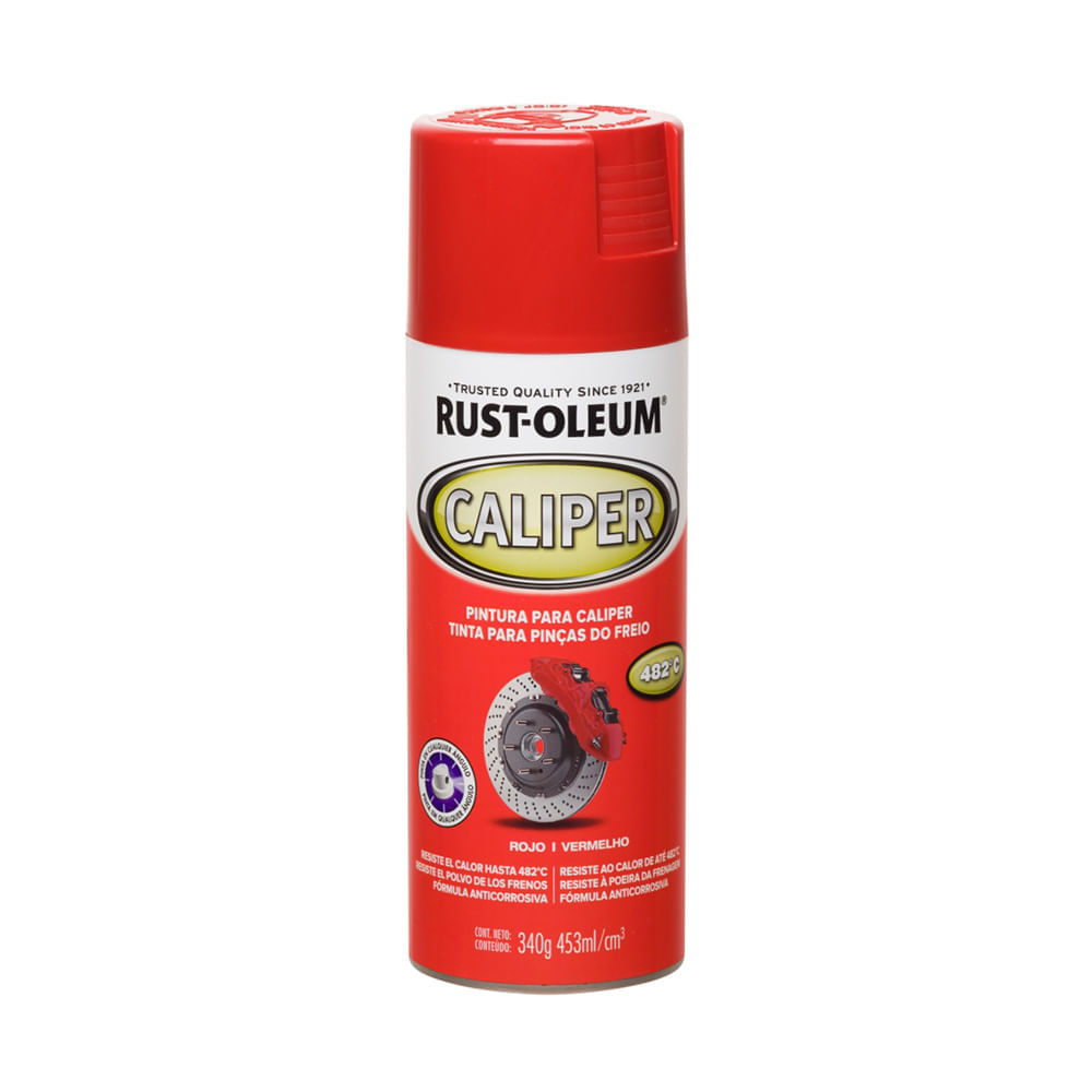 Spray Automotriz Pintura Caliper Rojo 312 gramos