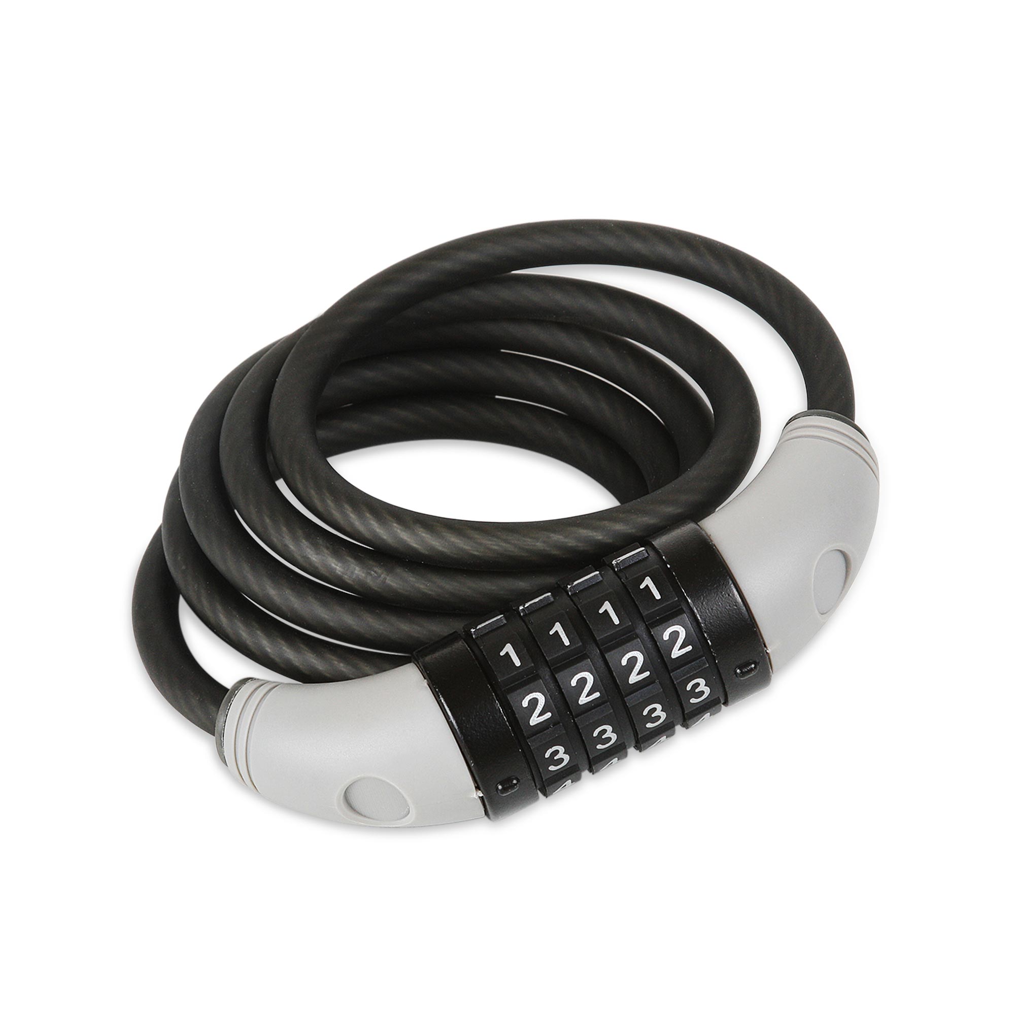 Cable de acero con candado de clave 1.2 metros