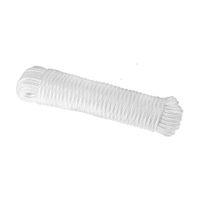 Driza de polipropileno trenzado 3/8"" Rojo / Blanco x 15 metros