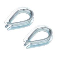 Guardacable 1/4"" x 2 unidades