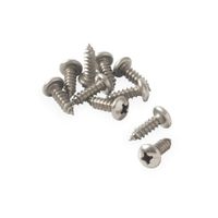 Torn cabeza PAN Acero Inox 8x1/2"" x10 unidades