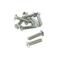 Tornillo Stovebolt M-5 25mm x10 unidades