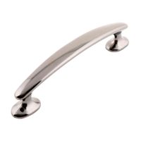 Tirador Níquel Satinado Ginebra 96 mm