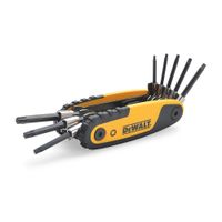 Llave Torx tipo navaja de 8 medidas