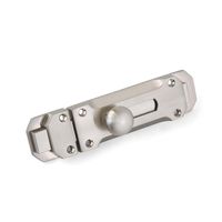 Cerrojo Persa Plateado Satinado 5""
