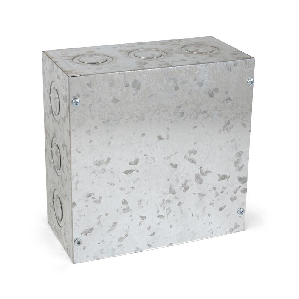 Caja de pase 8x8x4"" 1.5 mm