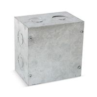 Caja de pase 6x6x4"" 1.5 mm