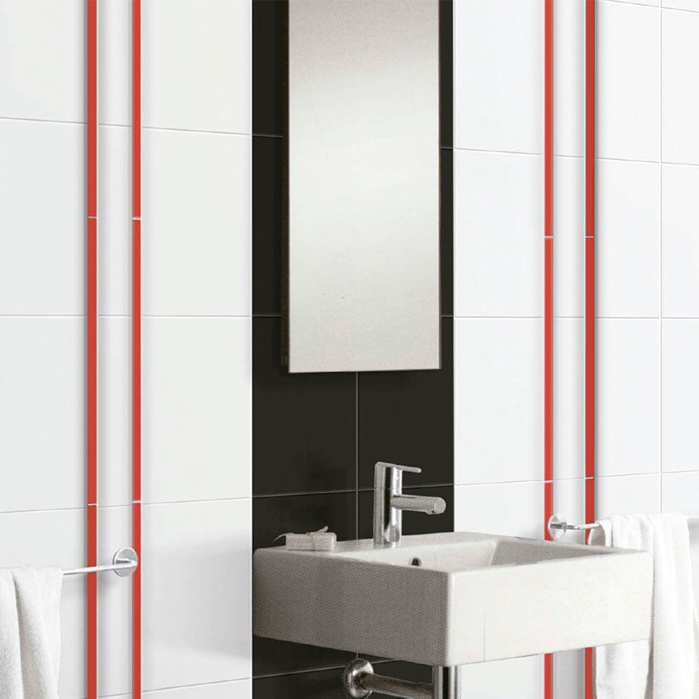 Lápiz de vidrio Rojo Brillante 39x1 cm