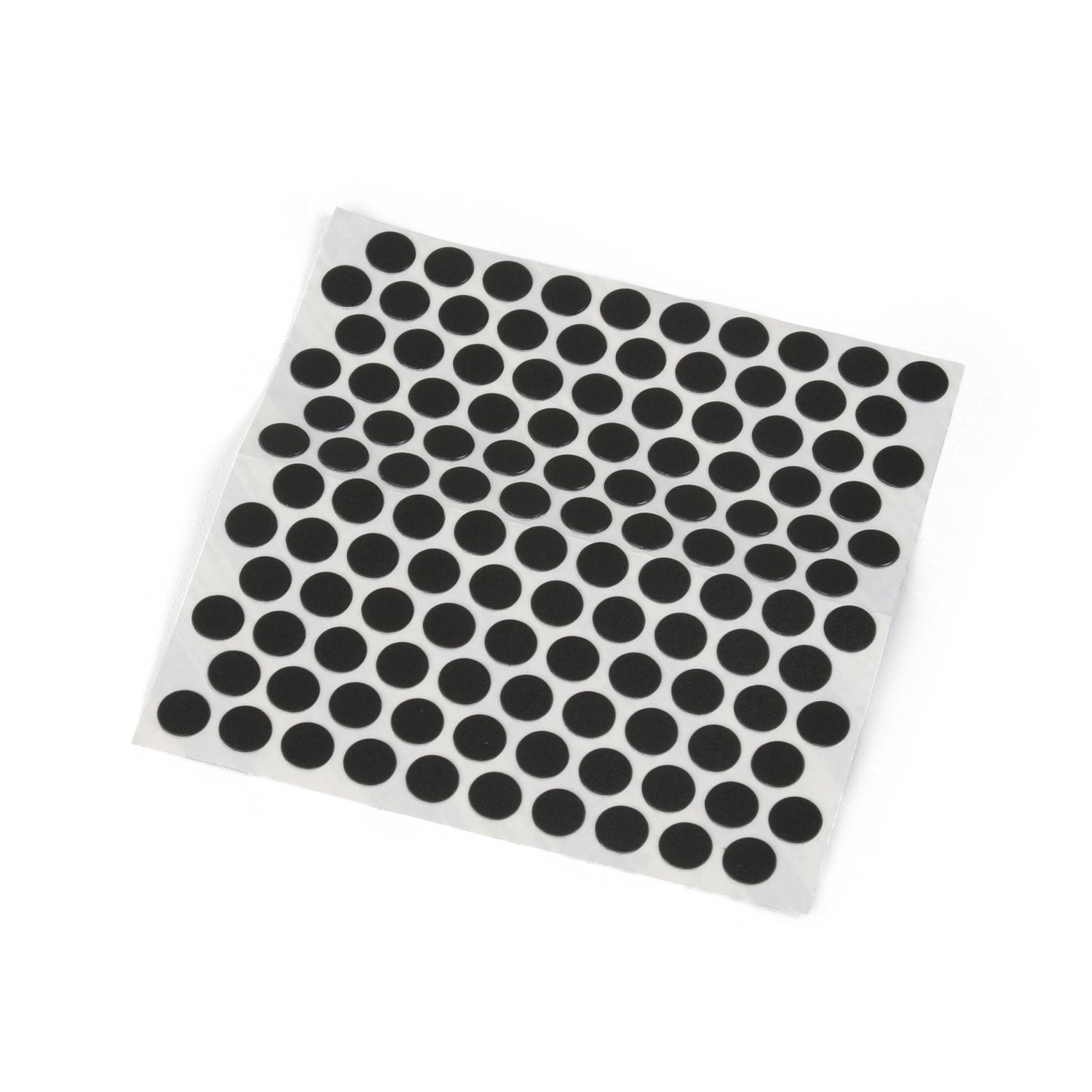 Tapa para tornillo autoadhesiva Negra 9 mm