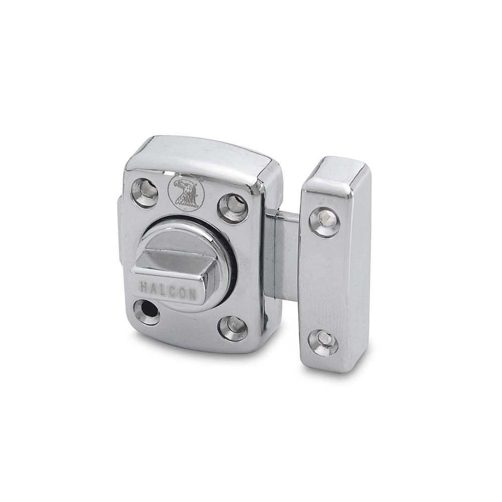 Seguro para ventana zincado acerado satinado 30 mm