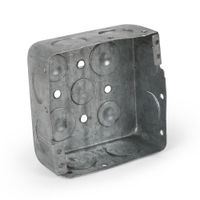 Caja Cuadrada Semipesada 3/4"" 0.9 mm