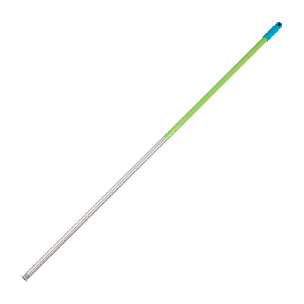 Palo de escoba de aluminio c/doble rosca 1.40 m