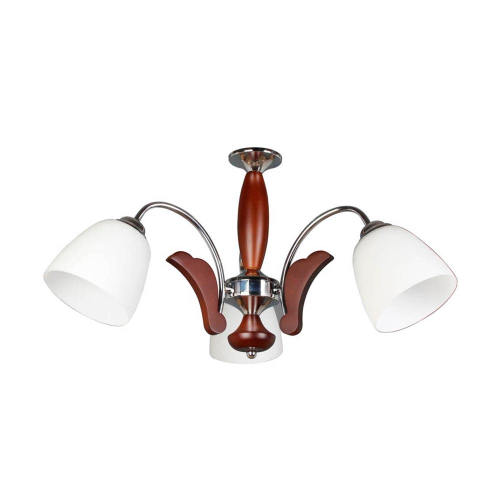 Lámpara Colgante Orange Concepción 3 Luces E27 Silver