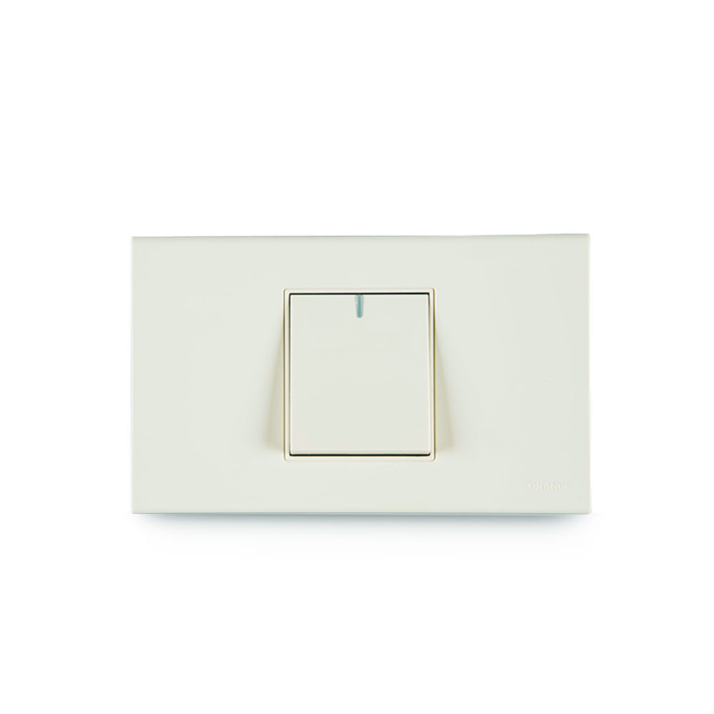 Interruptor Simple Blanco Classic