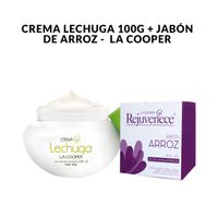 Crema Lechuga 100g + Jabón de Arroz -  La Cooper