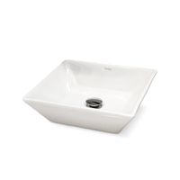 Ovalín Rectangular Orange Carrara para Sobreponer 41cm Blanco