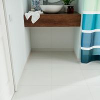 Piso Cerámico Liso Diamante Blanco 46x46cm 1.90m2 Gala