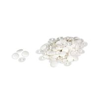 Tapa para tornillo a presión Blanca x 100 unidades