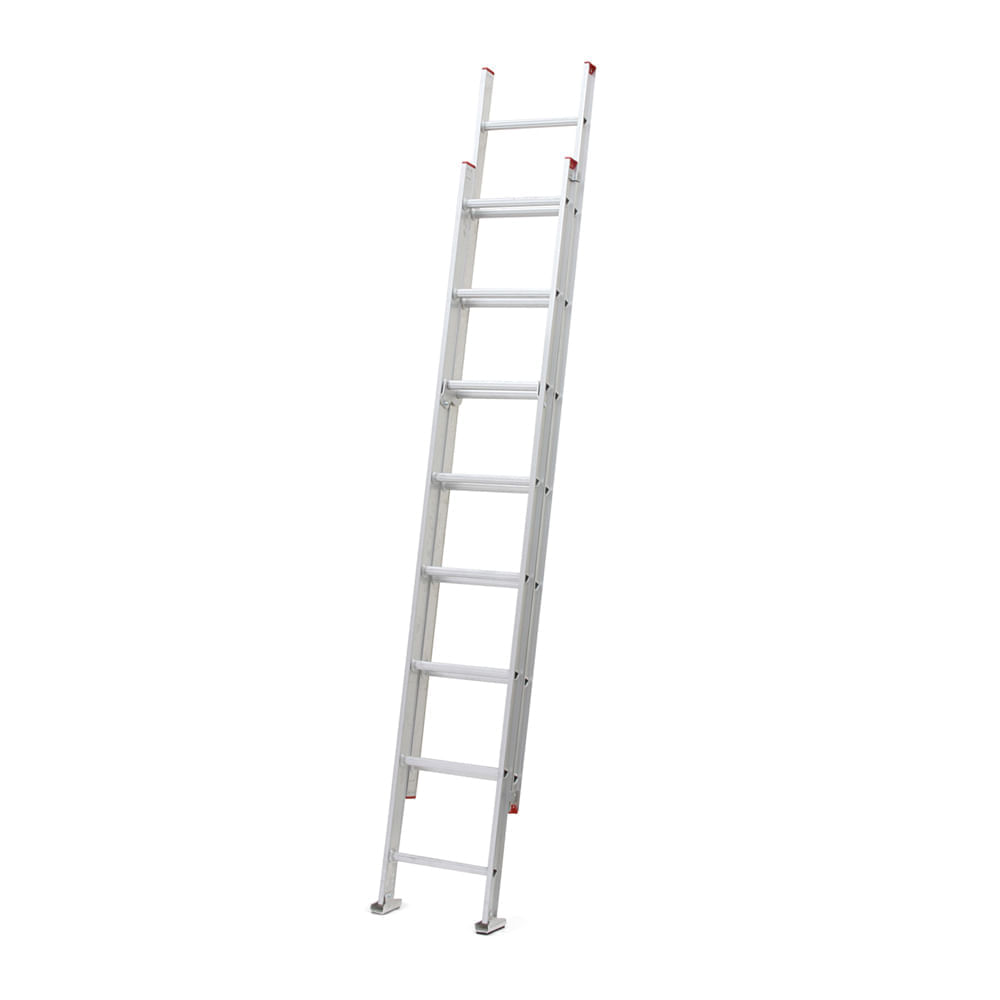 Escalera Telescópica Aluminio 16 pasos