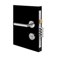 Cerradura para embutir Puerta Principal Acero Inoxidable Estándar Derecha