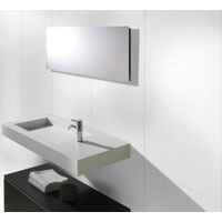 Pared Lisa Blanco Brillante 27x45 cm Caja: 1.70m2