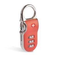 Candado TSA de combinación 28 mm Rojo