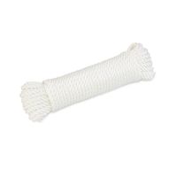 Soga de nylon retorcida 1/4"" Blanca x 15 metros