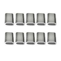 Presilla para cable 1/16"" x 10 piezas