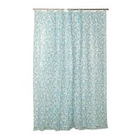Cortina de Baño con Aros Intima 180x180cm Pepelma Azul