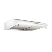Campana Extractora 60cm Orange Pari Acero Inoxidable Blanco