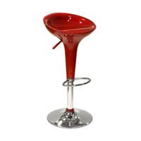 Silla de bar Milán Roja