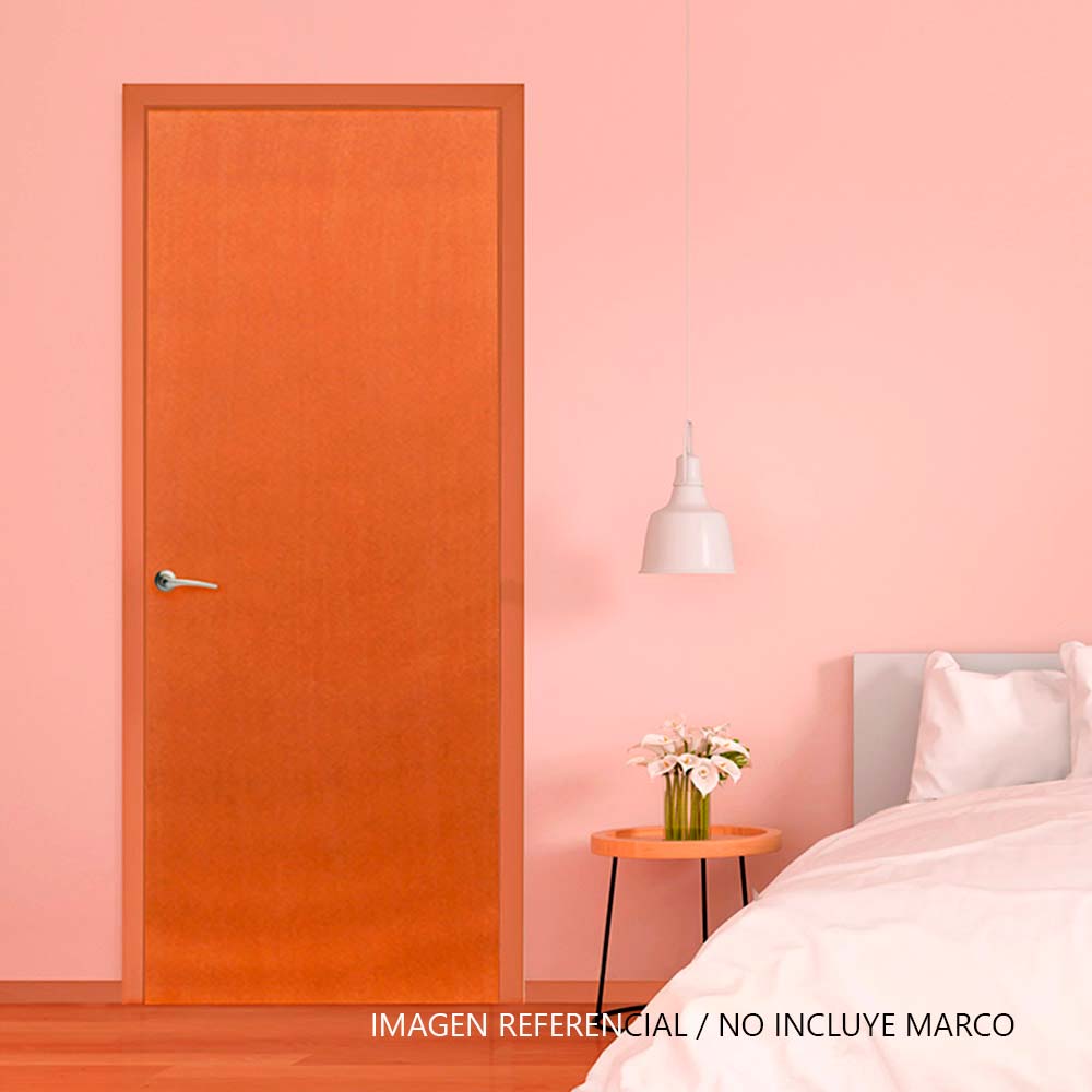 Puerta Contraplacada HDF Liso natural 85x207 cm