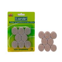 Felpa adhesiva beige 1"" D