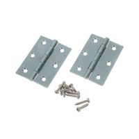 Bisagra con remache Acero Zincada 3""x2"" x 2 unidades