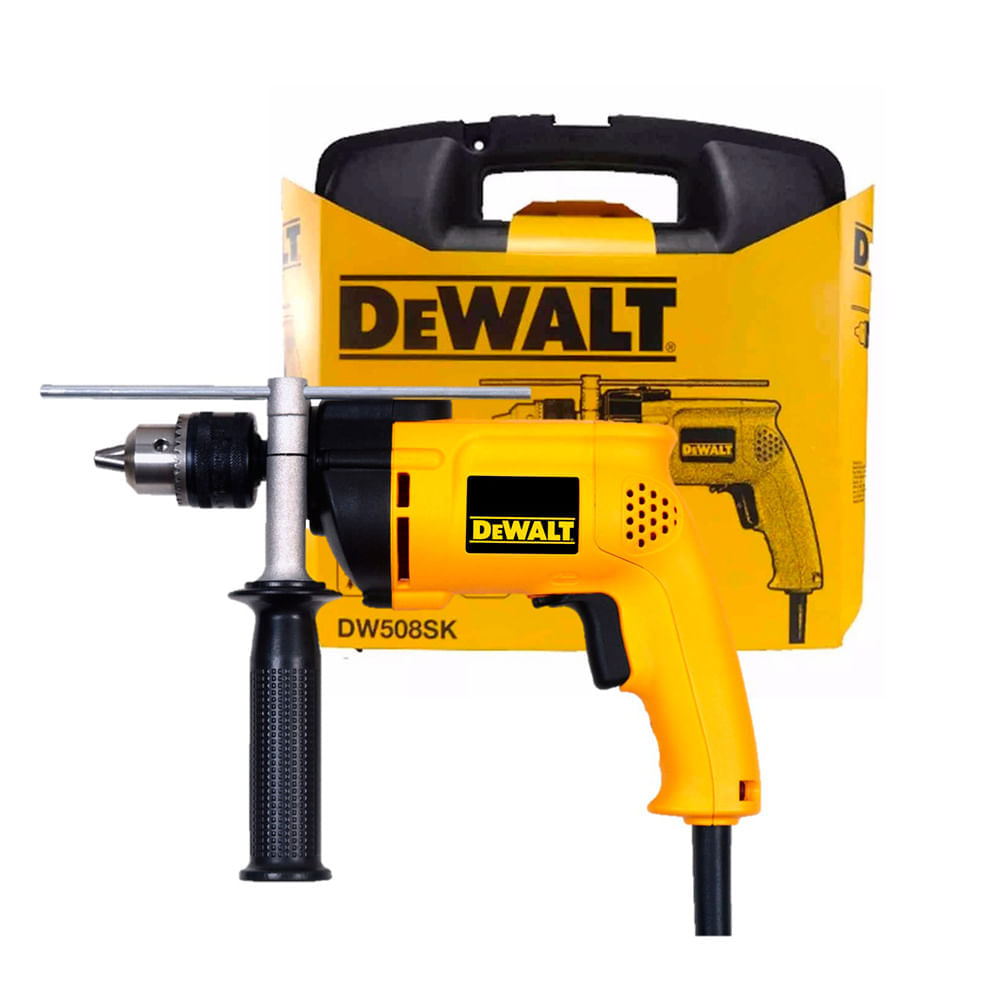 Taladro percutor Dewalt 800W DW508 1/2""