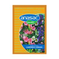 Semillas de campanula variada en sobre