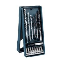 Brocas y puntas para madera y concreto Xline x15 piezas