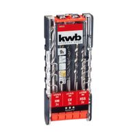 Set de brocas Hex x9 piezas