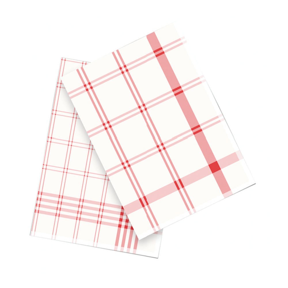 Set de secadores Rojo 70x50cm