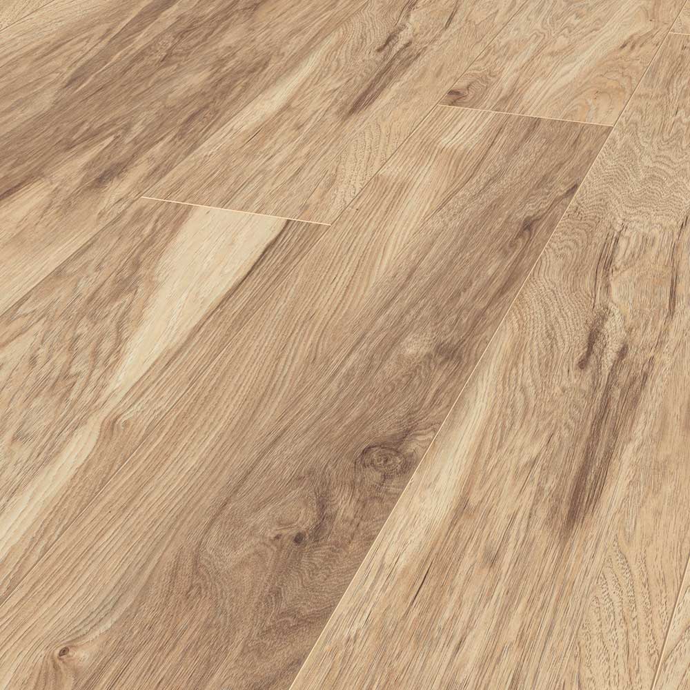 Piso Laminado AC4 10 mm Nogal Americ biselado Caja: 1.73 m2