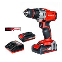 Taladro Einhell TE-CD 18V 1.5Ah 2BAT 1.5A
