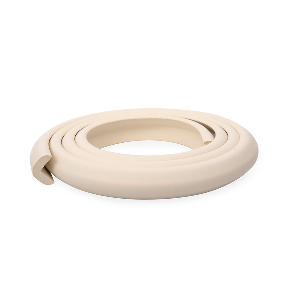 Rollo protector de cantos acolchado blanco x2 metros