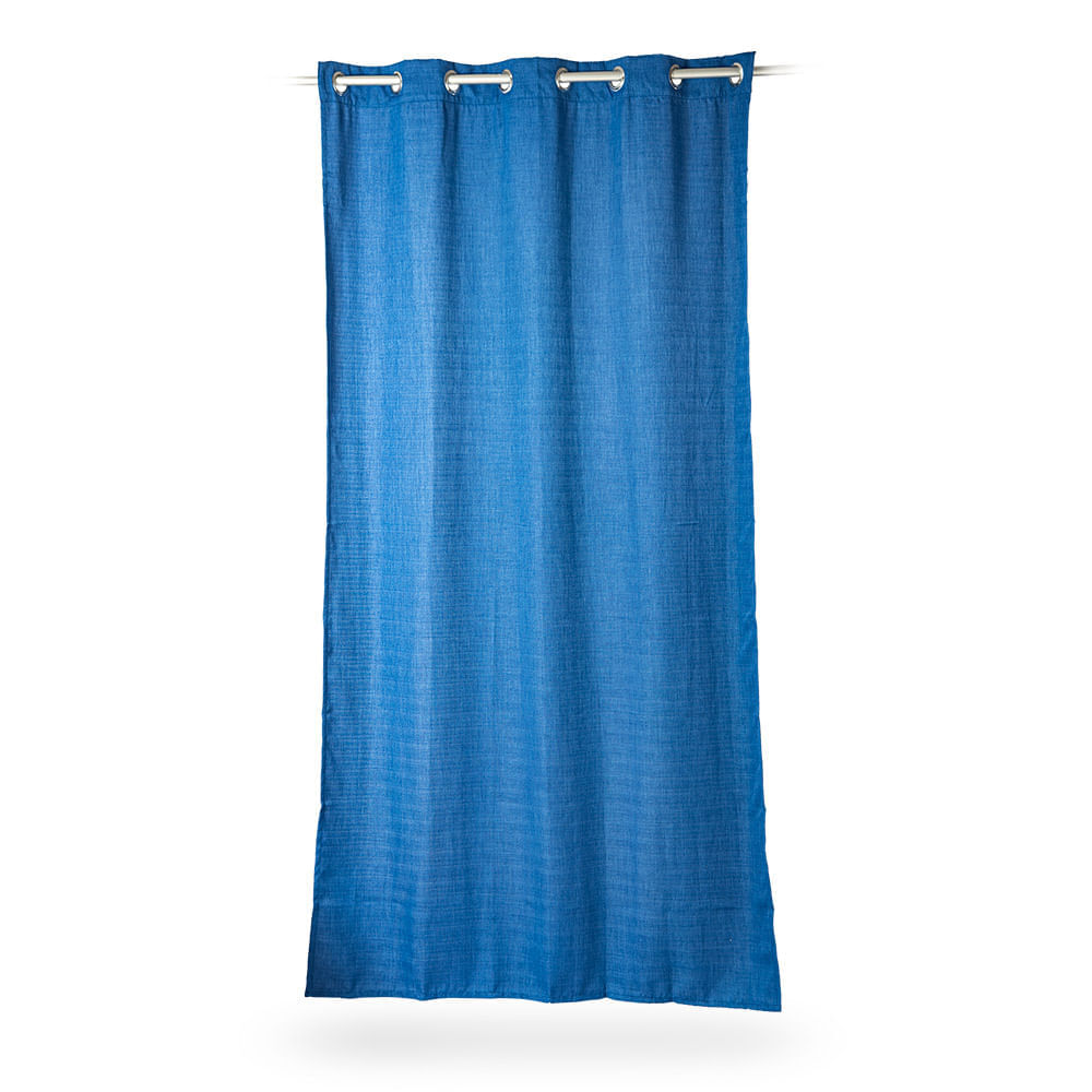 Cortina de tela Azul 140x250cm