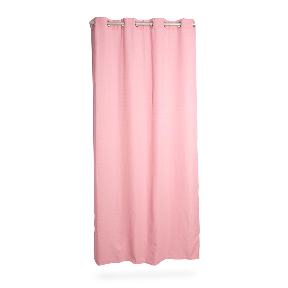 Cortina de tela Claro Rosa 140x250cm