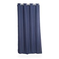 Cortina de tela Azul Oscuro 140x250cm