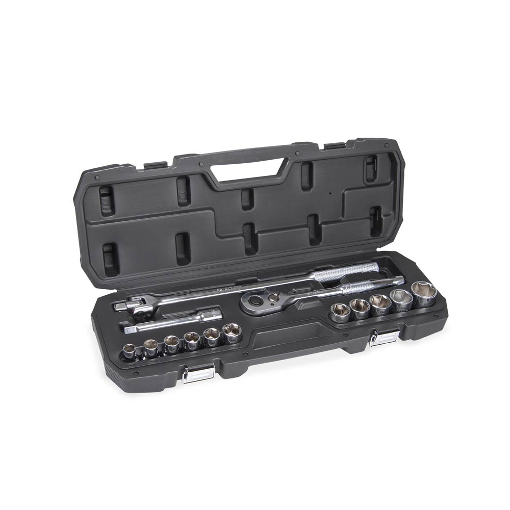 Set Dados y llaves 1/2 x 15 piezas