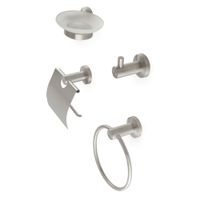 SET DE BAÑO ORANGE X 4 PZS ARLÉS