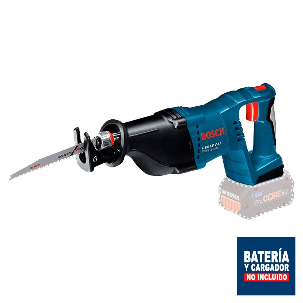 Sierra Sable Inalámbrica Bosch 18V GSA 18V-LI sin Batería ni Cargador